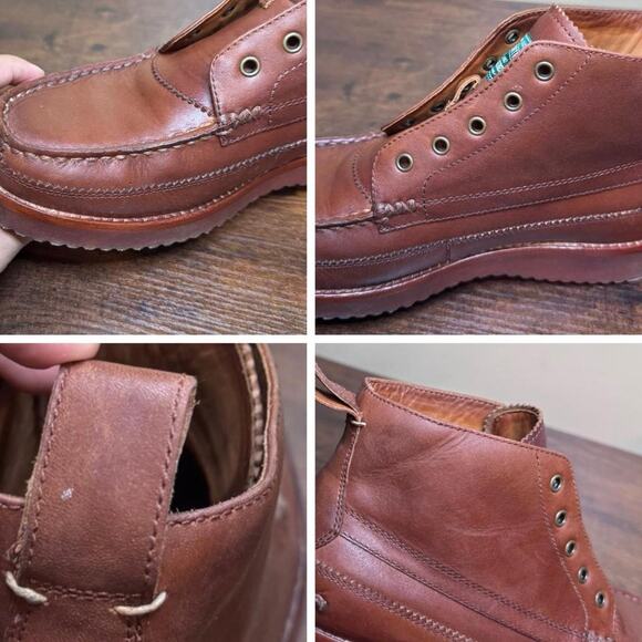 Polo Country Ralph Lauren Ranger Leather Boots men size 9 - Picture 7 of 7